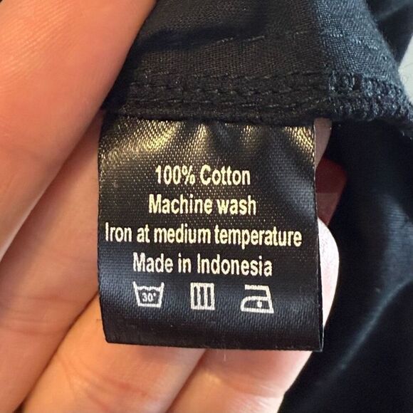 NWT Skingraft Modern Goth Dark Cottagecore Tiered Frill Long Sleeve Smock Dress - Picture 7 of 15